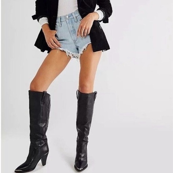 FREE PEOPLE Stevie Boot Black - Picture 1 of 9